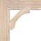 Ekena Millwork Imperial Block Smooth Bracket, Douglas Fir, 5 1/2"W x 24"D x 24"H BKT06X24X24IMP05SDF - alternate 2